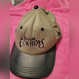 Leather Dallas Cowboys Ballcap